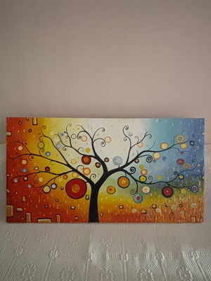 Painting like new, dimensions 0.65x1.20