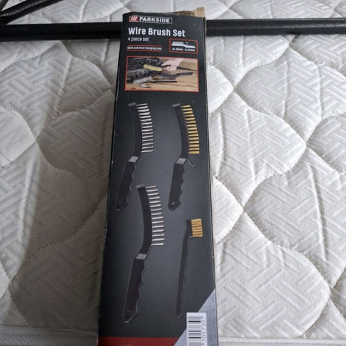 Wire brush set new, 4 pieces