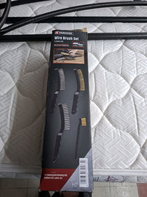 Wire brush set new, 4 pieces