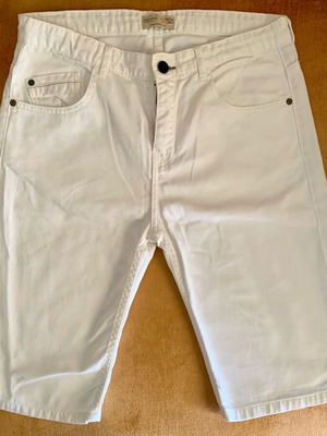 Λευκό κοντό παντελόνι Zara Boys 13/14, άριστη κατάσταση