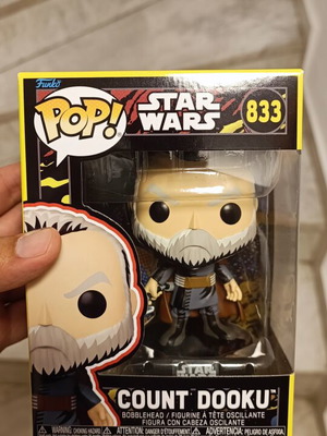 Funko Pop! Star Wars Count Dooku Retro Series #833 new