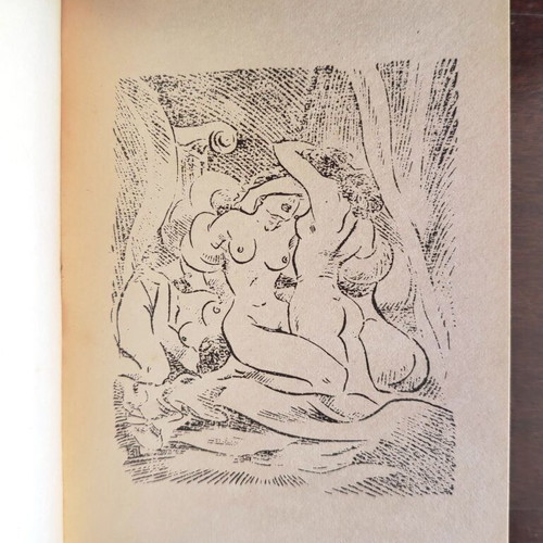 Charles Baudelaire T' Apagorevmena Poems book used, 1950 edition