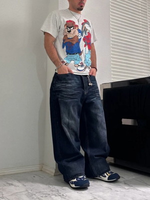 Acne Studios baggy jeans like new, sizes M and L, blue