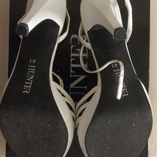 Hunter women's white sandals size 41 used