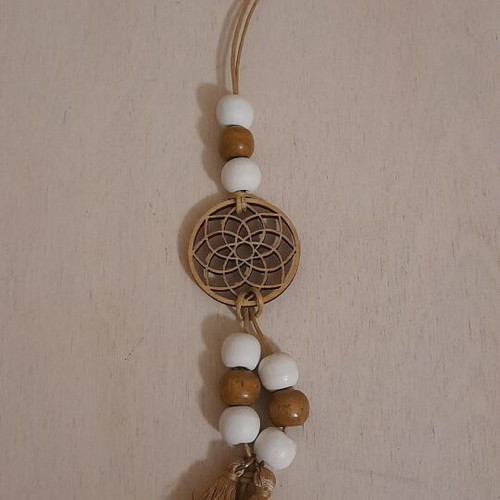 Decorative space charm new, length 24cm