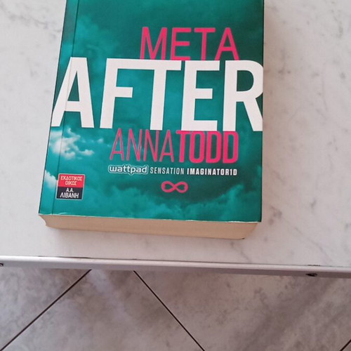 After by Anna Todd literature book like new