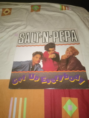 Salt 'N' Pepa Get Up Everybody 12" vinyl single used, hip-hop