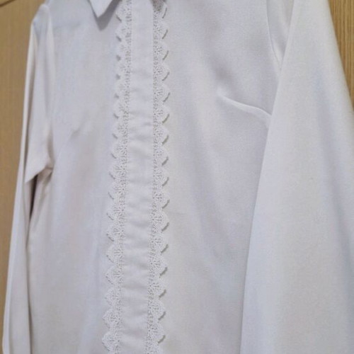 White vintage shirt M like new Shein
