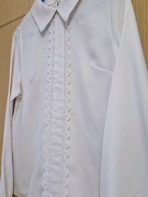 White vintage shirt M like new Shein