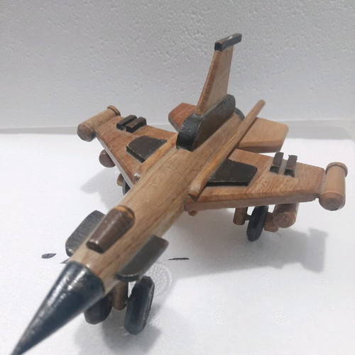Wooden warplane model like new 20x15