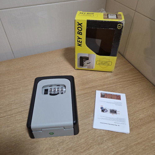 Key box with combination lock new