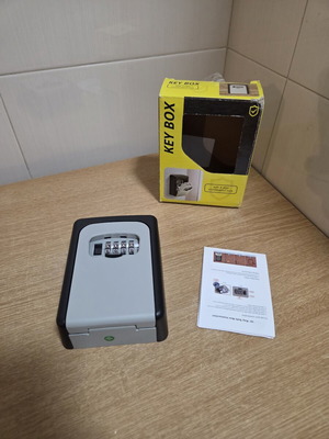 Key box with combination lock new