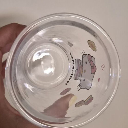 Hello Kitty glass cup
