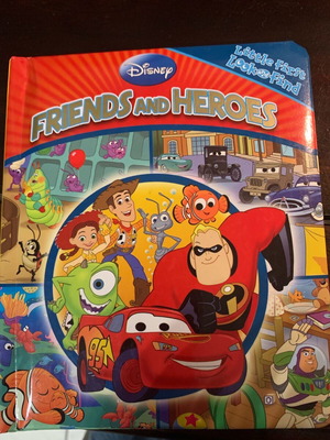 Παιδικό βιβλίο Friends and Heroes Disney σαν καινούργιο, αγγλικά