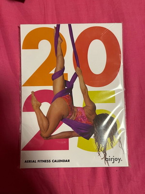 Aerial Fitness Calendar 2025 new with images