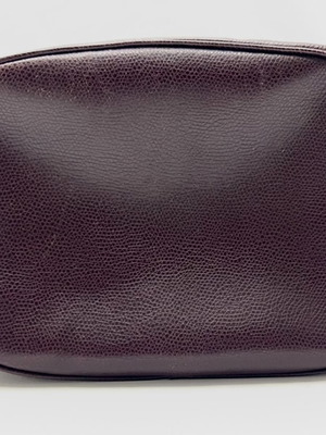 Gianni Versace vanity case used, purple