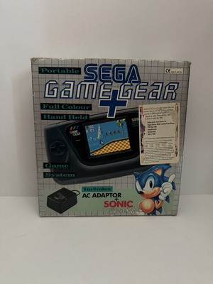 Sega Game Gear κονσόλα μεταχειρισμένη, σε κουτί με insert και manual