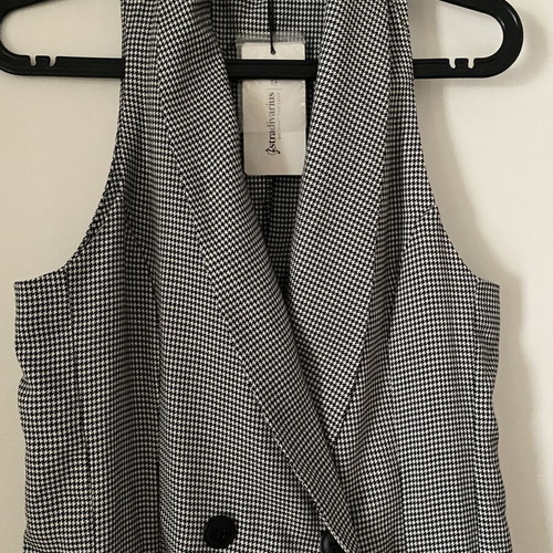 Stradivarius grey vest dress, new