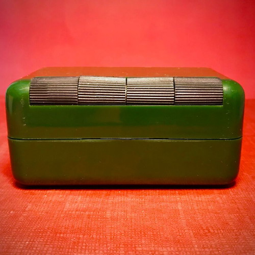 70's manual desk calendar used