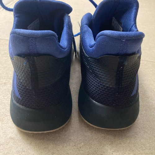 Adidas sports shoes used, blue, sizes 35-36
