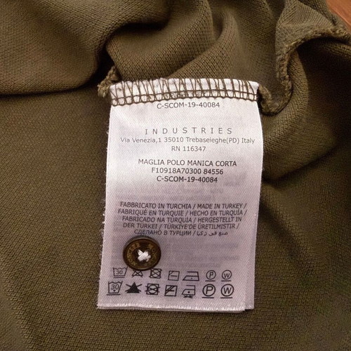 Moncler polo shirt like new, green, size L/XXL