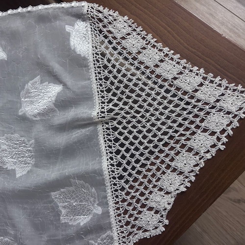 Beige runner like new 140x40 cm
