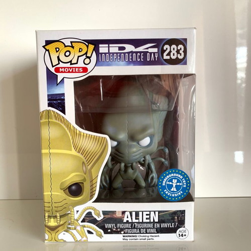 Funko POP! Movies ID4 Independence Day Alien like new, Underground Toys Exclusive