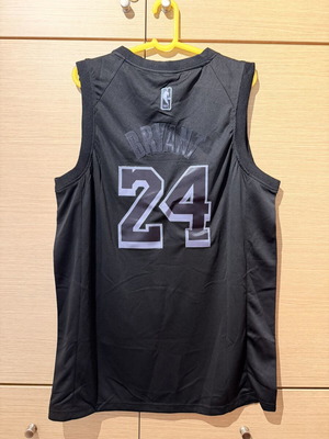 NBA Jersey Kobe Bryant #24 Lakers Black Mamba MVP Edition