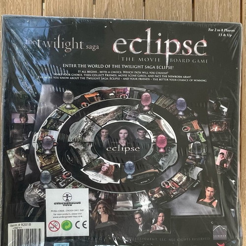 Eclipse The Movie Board Game new, Twilight Saga