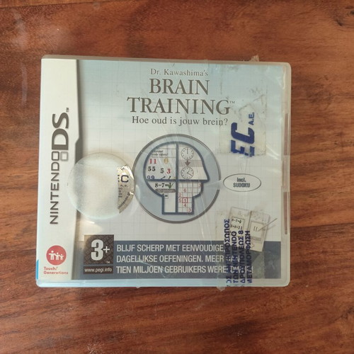 Nintendo DS Brain Training game used
