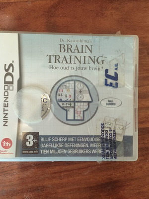 Nintendo DS Brain Training game used