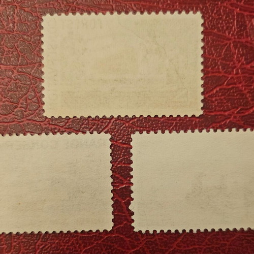 Stamps used, set of 3 from America 1958-1962
