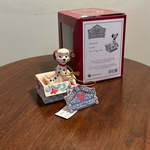 Jim Shore Disney Traditions 101 Dalmatians Lucky collectible new