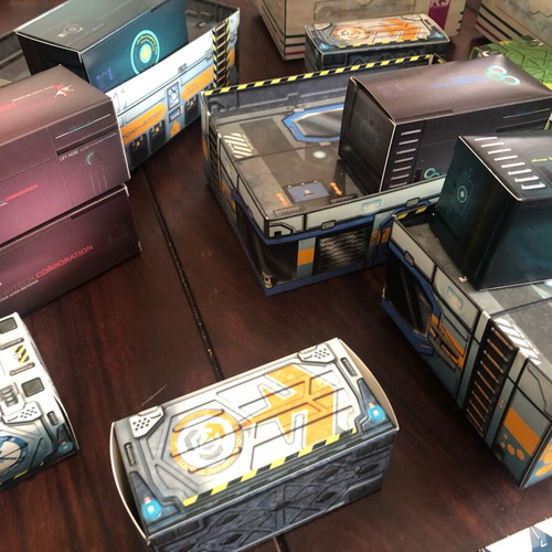 Infinity terrain carton like new from two starter boxes