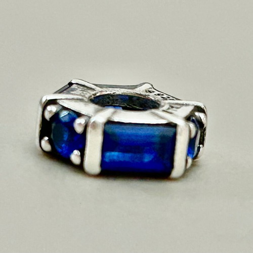 Pandora blue silver 925 divider clip like new