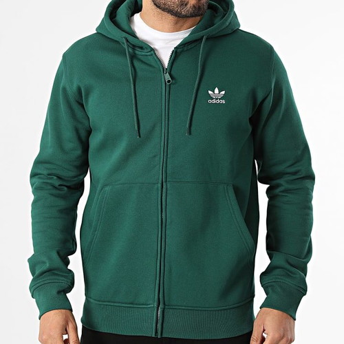 Adidas Trefoil Essentials men's tracksuit set new, size M, green