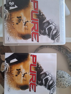 Pure PlayStation 3 case and manual like new