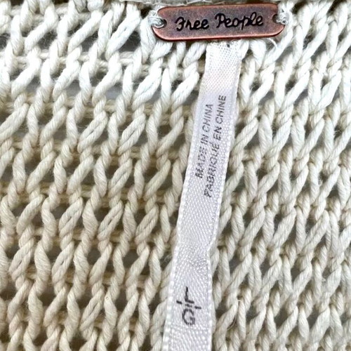 Free People Woodstock long cardigan like new, cotton