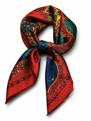 Satin neck scarf new with tags