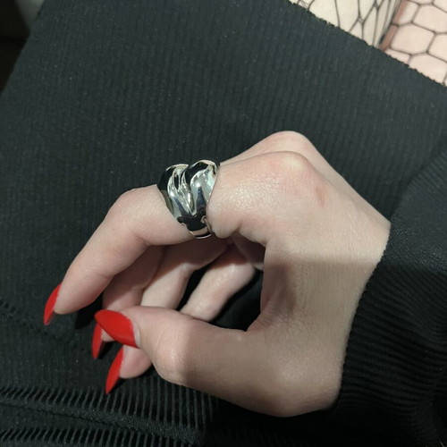 Silver ring like new