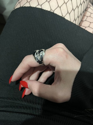Silver ring like new