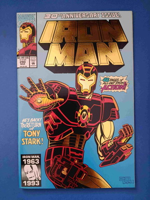Iron Man 290 comic book used, English