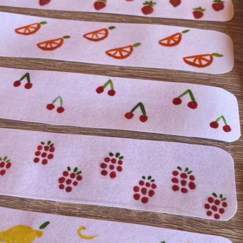 Hand-painted bookmarks set of 12 made to order with protective cover