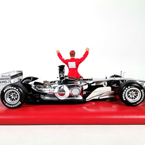 Hot Wheels Ferrari F2003 Michael Schumacher 2003 World Champion 1:18 Diecast