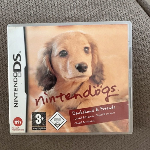 Nintendogs DS Dachshund & Friends simulation game like new