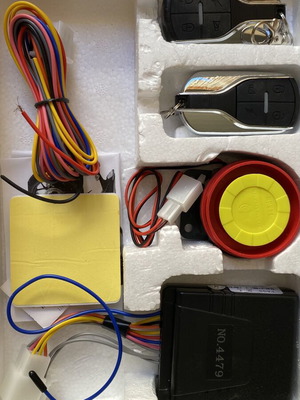 Motorcycle alarm in box, new
