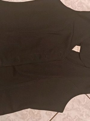 Black women's vest like new