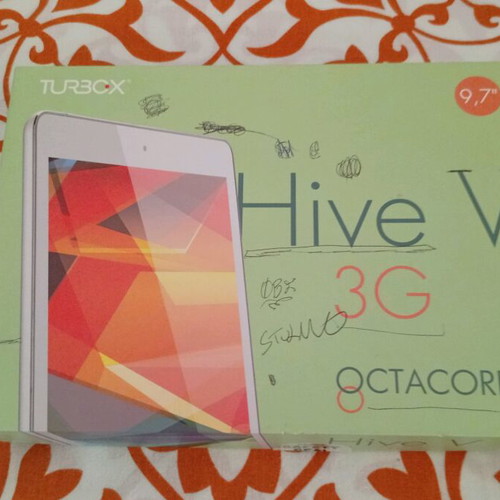 Turbo x Hive V 3G Octacore tablet not working
