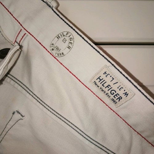 Tommy Hilfiger men's pants used, ice color, W31 L34