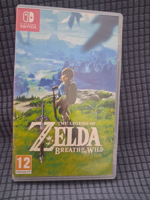 The Legend of Zelda Breath of the Wild παιχνίδι Nintendo Switch μεταχειρισμένο με θήκη